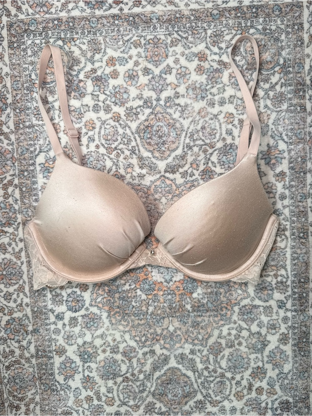Victoria's Secret Shimmer Nude Push-Up Bra